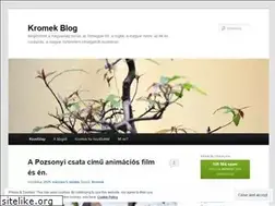 Sites similar to blog.kromek.hu
