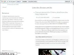 Sites similar to blog.lesieur.name