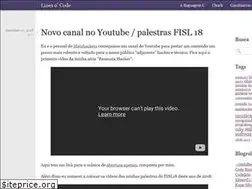 Sites similar to blog.lfzawacki.com