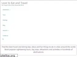 Sites similar to blog.lovetoeatandtravel.com