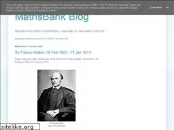 Sites similar to blog.mathsbank.co.uk