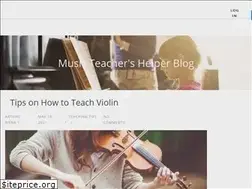 Sites similar to blog.musicteachershelper.com