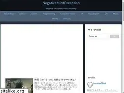 Sites similar to blog.negativemind.com