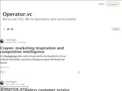 Sites similar to blog.operator.vc