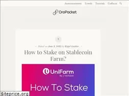 Sites similar to blog.oropocket.com