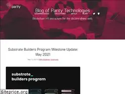 Sites similar to blog.parity.io