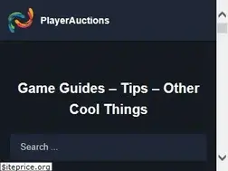 Sites similar to blog.playerauctions.com