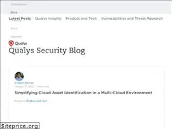Sites similar to blog.qualys.com