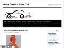 Sites similar to blog.quieroconducirquierovivir.com