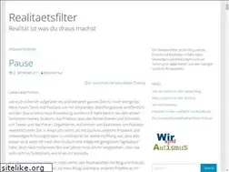 Sites similar to blog.realitaetsfilter.com