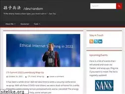 Sites similar to blog.rootshell.be