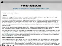 Sites similar to blog.sachathomet.ch