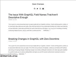 Sites similar to blog.seangransee.com