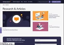 Sites similar to blog.softwareadvice.com