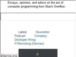Sites similar to blog.stackoverflow.com