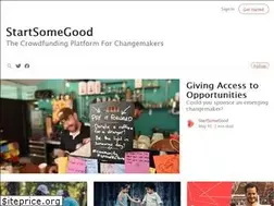 Sites similar to blog.startsomegood.com