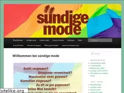 Sites similar to blog.suendige-mode.de