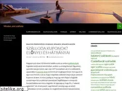 Sites similar to blog.szallodak.hu