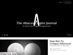 Sites similar to blog.theabacus.io