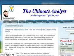 Sites similar to blog.theultimateanalyst.com