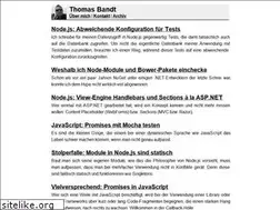 Sites similar to blog.thomasbandt.de