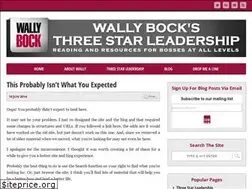 Sites similar to blog.threestarleadership.com