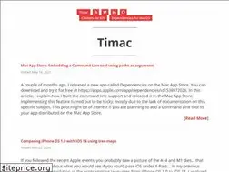 Sites similar to blog.timac.org