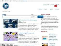Sites similar to blog.tsa.gov