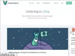Sites similar to blog.underdog.io