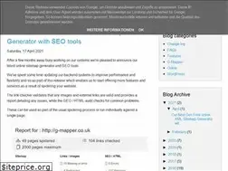 Sites similar to blog.xmlsitemapgenerator.org