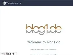 Sites similar to blog1.de