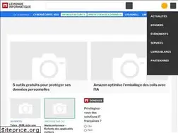 Sites similar to blog1.lemondeinformatique.fr