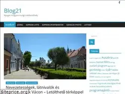 Sites similar to blog21.hu