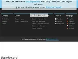 Sites similar to blog2freedom.com