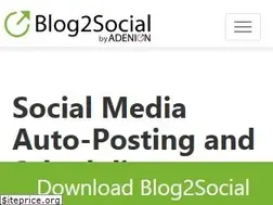 Sites similar to blog2social.com