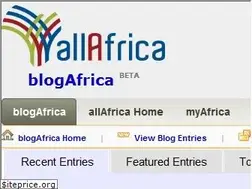 Sites similar to blogafrica.allafrica.com