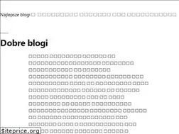 Sites similar to blogan.pl