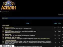 Sites similar to blogazeroth.com