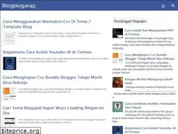 Sites similar to blogblogan45.blogspot.com