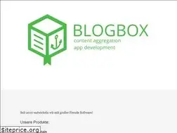 Sites similar to blogboxapp.de