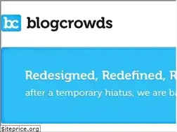 Sites similar to blogcrowds.com