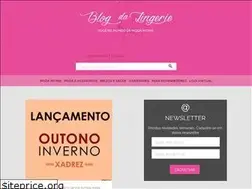 Sites similar to blogdalingerie.com.br