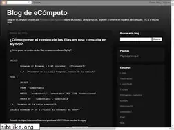 Sites similar to blogdeecomputo.blogspot.com