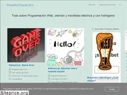 Sites similar to blogdeenrique.com