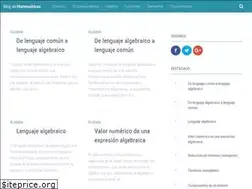 Sites similar to blogdematematicas.com