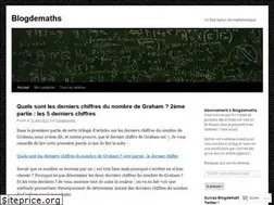 Sites similar to blogdemaths.wordpress.com