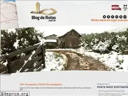 Sites similar to blogderotas.com.br