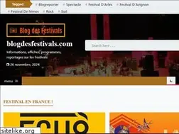 Sites similar to blogdesfestivals.com