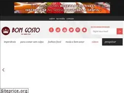 Sites similar to blogdobomgosto.com