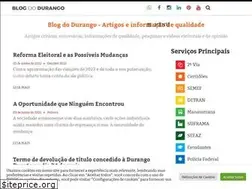 Sites similar to blogdodurango.com.br